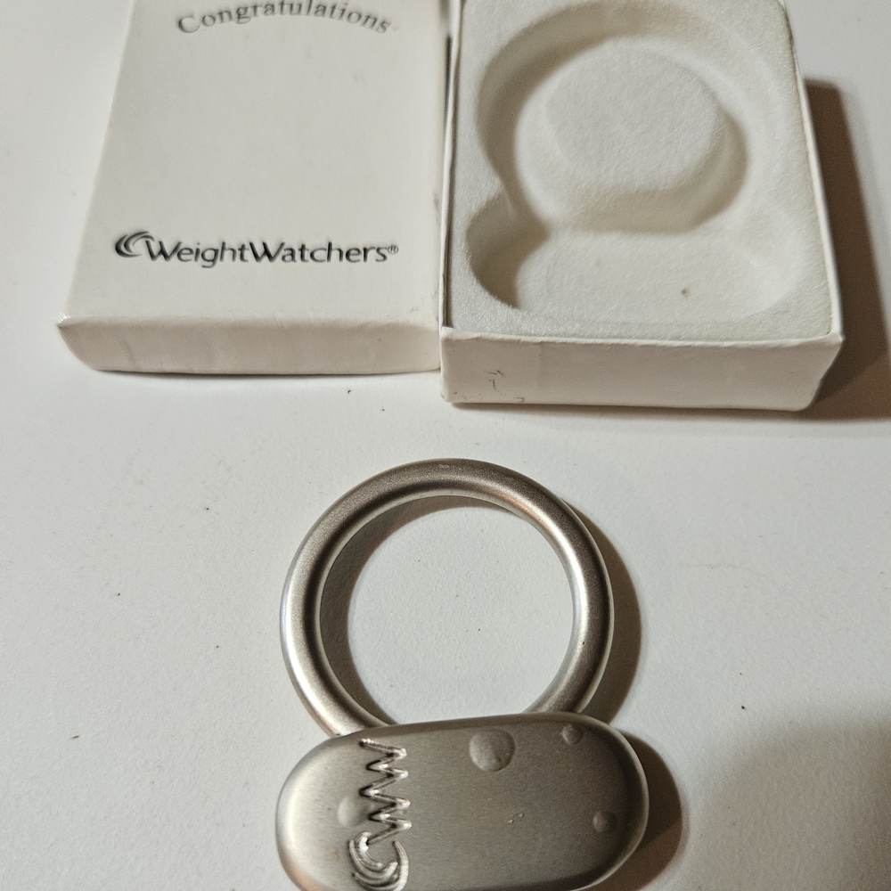 Weight Watchers Silver Tone Keyring - Picture 5 of 6